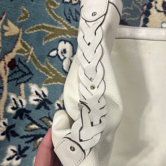 Kate Spade White Shoulder Bag with Braided Strap - Picture 6 of 10